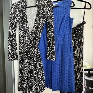 3 x Diane von Furstenberg Dress Bundle